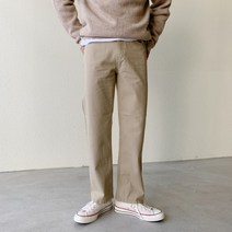 모모코 면기모세미와이드팬츠(4color)