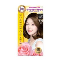 미쟝센 샤이닝 에센스 새치전용 염색제, 없음, 6N 갈색