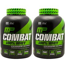 머슬팜 컴뱃 울트라 웨이 프로틴 파우더 드링크 믹스 단백질 보충제 초콜릿 밀크, 2269g, 2개