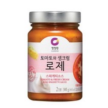 [정원] 청정원 로제 스파게티소스 300g, 1개