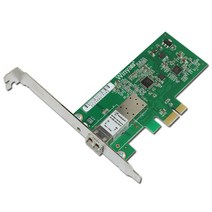 PCI-E x1 100M 파이버 이더넷 카드 SFF LC 1310nm 10km 광 트랜시버 모듈