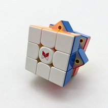 3X3 치이 피셔 큐브 QiYi Fisher Cube 33 루빅스 큐브 333 모팡지 MoFangGe 치이큐브 /치이 Fisher 큐브 7개이상 구매시 마론 8색펜 1개 증정, 스티커리스(Stickerless)