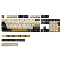 PBT 키캡 140 키 ANSI XDA 프로파일 일본 꿀벌 염료 승화 레이아웃 세트 게이트론 카일 체리 MX 스위치 기계식 게이밍 키보드, Retro keycaps