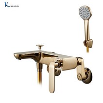 계림요업 KBK-1100G 골드샤워욕조수전, 상세페이지 참조, 색상:기본