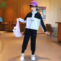 셀럽당 청소년용 트레이닝복 상하세트 소녀 맨투맨 세트 중학생 트레이닝복 세트