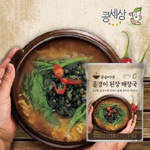 [콩세상]올갱이 된장해장국500g x5봉, 5개