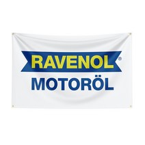 Ravenol 플래그 폴리에스터 인쇄 오일 배너 3x5 장식용, 02 B_04 150 x 240cm
