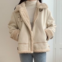 타니즈 루인 퍼 라이더 스웨이드 무스탕 자켓