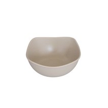황색/회색 도기 멜라민-사각 볼, 7볼(MF5507 B), 황색