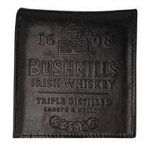 Bushmills Irish Whiskey Classic Polyurethane Wallet, 1, Black