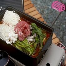 얼큰한 샤브샤브 (1kg 얼큰한 미나리 샤브샤브 1kg 밀키트+칼국수 포함), 1팩, 1kg