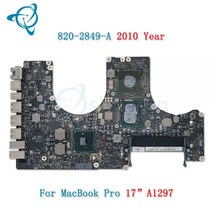 Shenyan 820-2849-a 2010 A1297 i7 2.66Ghz 마더 보드 Macbook Pro 17 