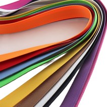 양면반사슬로건 능직 반사 웨빙 테이프 그로스그레인 리본 반사판 19mm 3/4 인치, [01] 5yards, [10] pink