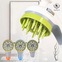 딩동펫 애견 마사지 샤워헤드, 마사지 샤워헤드_화이트, 1개