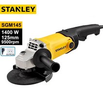 스탠리 앵글 그라인더 SGM145 1400W 125mm 연삭기 SG6100 620W 100mm 폴리셔 절삭 공구, 01 SGM145