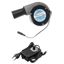 DC12V 2A 바베큐 송풍기 팬 숯 굴뚝 스타터 PWM 스모커 전기 AC 100-240V 전원 코드, [01] US Plug A