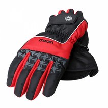 라시엘로 남성 스키장갑 LLAML 1704 BLACK 방한 방수 보드 장갑, 블랙