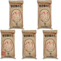한일 알강플러스 남양 닭사료 닭모이 닭먹이 오골계 청계 산란사료 사료, 25kg, 5개