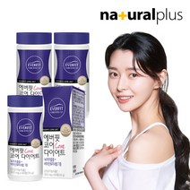 내츄럴플러스 권나라 에버핏 코어 다이어트 3병/3개월분(녹차카테킨 함유), 1, 없음/없음/없음