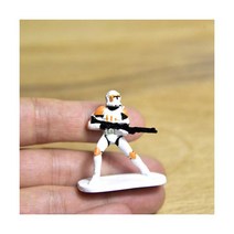 디즈니 오리지널 스타 워즈 Sith Emperor 미니 장식 Stormtrooper 로봇 R2D2 인형 액션 피규어 소년 소녀 장난감 모델, Stormtrooper 3.8CM C