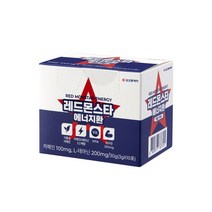 레드몬스타 에너지환 3g x 10포(1박스) 수험생 직장인 피로회복 집중력 에너지드링크 대용