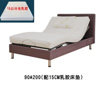 꿀잠 모션베드 리클라이너침대 전동 모션 전동베드 침대, 기타, 조립식 선반, 90*200매트 15CM 라텍스 매트리스