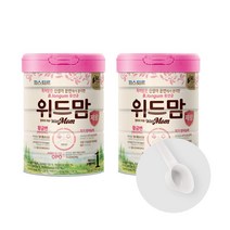 위드맘 파스퇴르 리뉴얼 제왕 1단계 2캔 + 20ml 스푼 2개 황금변 유산균 소화 장건강 아기분유 1세트