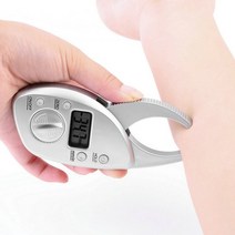 전자식 줄자 레이저 거리측정기 디지털 2in 1 키트 디지털 체지방 캘리퍼스 및 신체 측정 테이프 디지털 체지방 분석기 + 줄자 팩 피부 근육 테스터