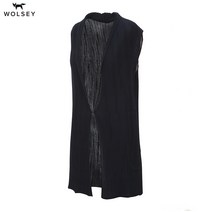 [울시골프] (여성)주름디자인롱베스트_W73LVS320