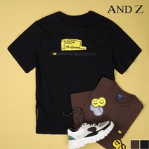 조구만 콜라보 프린트 오버핏 반팔 티셔츠 (BZB2TR1124_A)