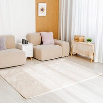 비바 항균 롱파일 사각 카페트 러그 물세탁 200x450.더와이_침구