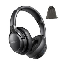 BERIBES Bluetooth 헤드폰 오버이어 65시간 헤드폰 3개의 EQ 모드가 있는 무선 Bluetooth HiFi 스테레오 내장 마이크 휴대폰/iPad/노트북/PC용 접이식 무선 헤드폰 - 블랙-33498, 검은색