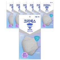 크리넥스 컴포트핏 KF-AD 비말차단마스크 대형1매입 x 25개