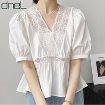 드넬 크로스모티브블라우스DWB32038A