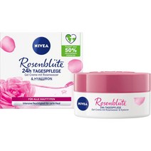 니베아 NIVEA Rose blossom day cream 독일 로즈 워터 & 히알루론산 로즈 블라썸 데이크림 50ml, 3팩