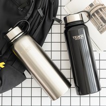 티온스 가벼운 대용량 보온병 보냉병 (1100ml) T09, 실버, 1100ml