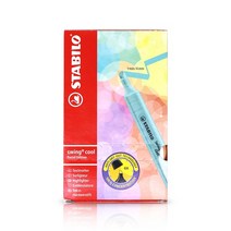 (스타빌로) 스윙쿨 파스텔 형광펜 10자루X1갑 STABILO, 대쉬 오브 라임