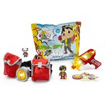 RYAN S WORLD 슈퍼 스파이 벨트 - 아마존 독점 비밀 요원 액세서리 착용 가능 조명 테마 미스터리 피규어 2개