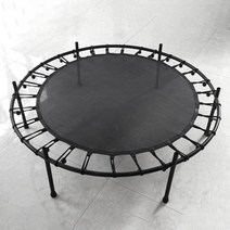 성인방방이 실내 트램펄린 후크가있는 블랙 트램폴린 교체 점프 매트 트램폴린 매트, 없음