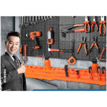 벽걸이 공구걸이대 만능걸이판 공구 정리대 진열대, 자전거 걸이