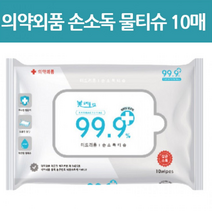 의약외품 미드리움 손소독 물티슈 10매, 의약외품손소독물티슈10매입