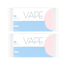 VAPE 일회용 페이스타올 각티슈 100p, 혼합색상, 8개