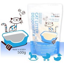고양이 화장실 탈취제 파우더향 500g 배변냄새제거, 상세페이지 참조