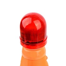 집앞 주차금지 꼬깔꽂이 LED 비상등 교통안전 길거리