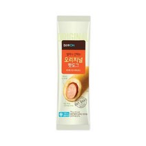 청정원 쫀득쫀득 오리지널 핫도그 냉동 별미 육즙 어린이간식 가정간편식 자취음식 75g, 10개