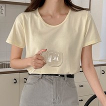 코코블랑 [코코메이드] 데일리 모달 반팔티셔츠