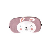 온냉찜질용 팩포함 동물캐릭터 수면안대 수면안대 기업로고 눈안마 판촉물 취침안대 눈찜질, 강아지