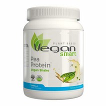 Vegansmart Naturade 식물 기반 완두콩 단백질 파우더 - 바닐라 (15회분)