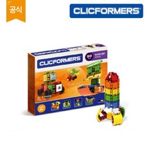 [클릭포머스] 조립블록 베이직 세트 90PCS, 단품
