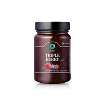 청정원 트리플베리 딸기잼 370g, 2개